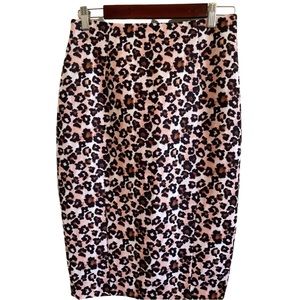 Anima print pencil skirt. H &M size 10